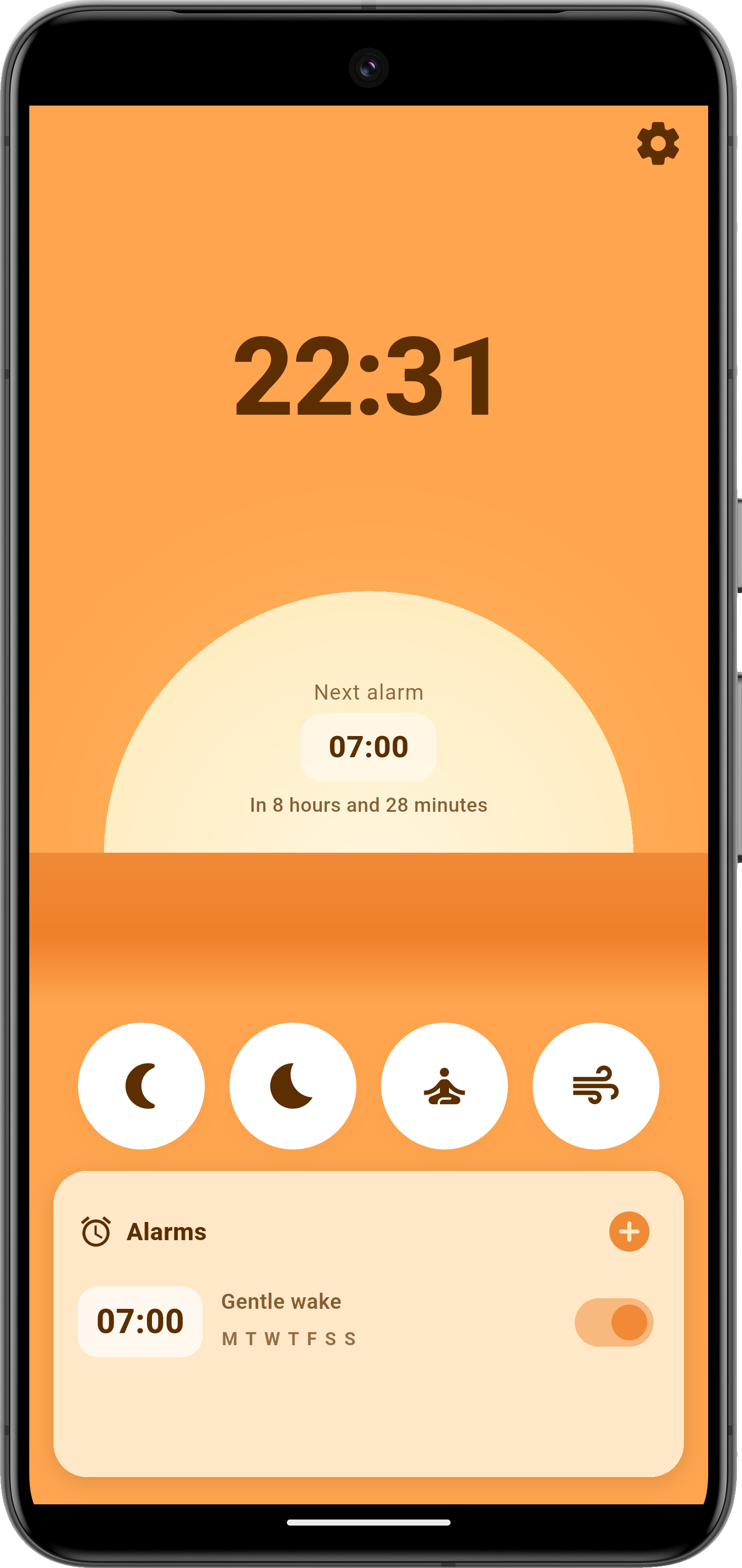 Lumos app screenshot on a phone